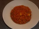 Gemüsesuppe mit Bulgur und roten Linsen - Rezept