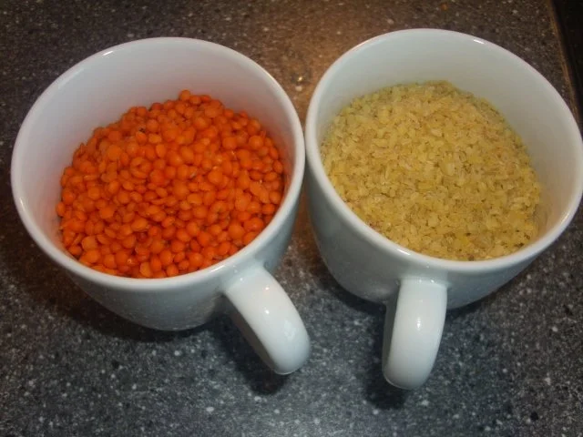 Gemüsesuppe mit Bulgur und roten Linsen - Rezept - Bild Nr. 2