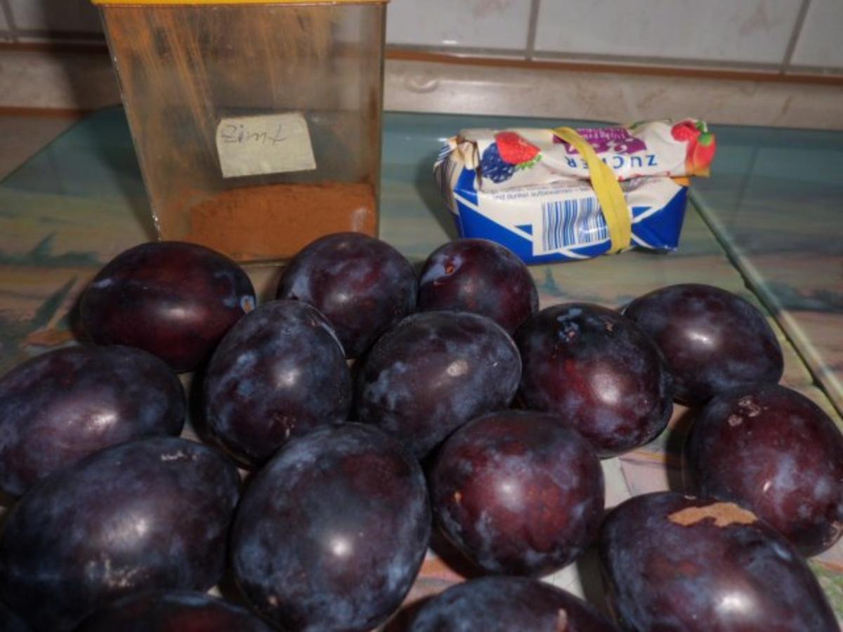 Aufstrich, süß: Zwetschgen-Konfitüre mit Zimt - Rezept - kochbar.de