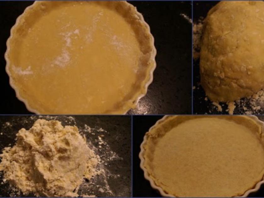 Mürbeteig für 1 Quieche - schnell &amp; einfach - 462 kcal/100g