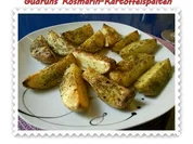 Kartoffeln: Rosmarin-Kartoffelspalten - Rezept