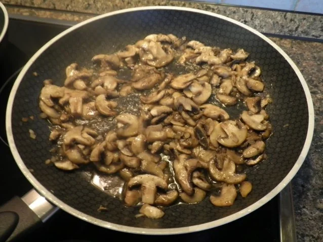 Überbackene Champignon - Schnitzel - Rezept - Bild Nr. 6