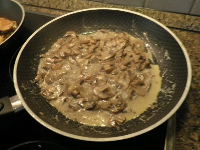 Überbackene Champignon - Schnitzel - Rezept - Bild Nr. 8