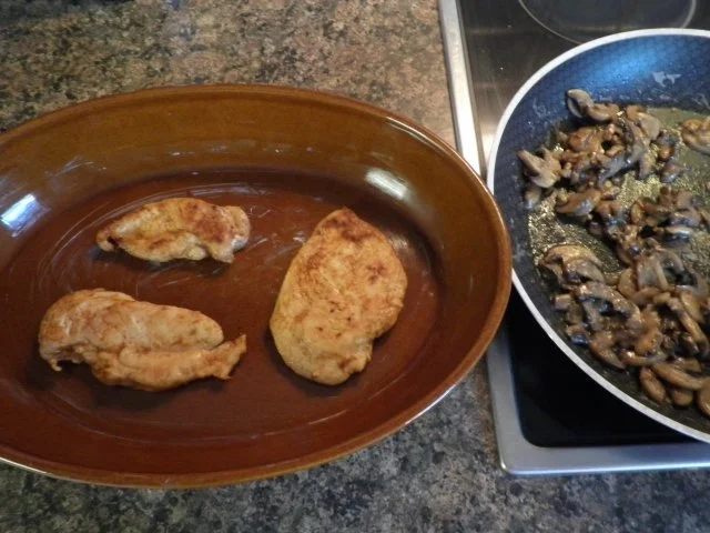 Überbackene Champignon - Schnitzel - Rezept - Bild Nr. 10