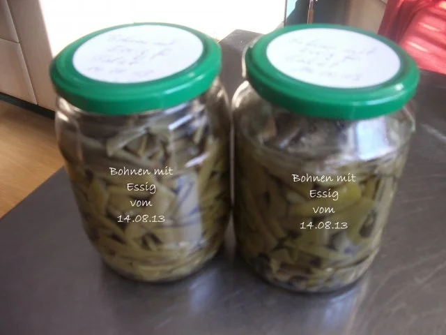 Rezept: Bohnen für Bohnensalat Bohnen für Bohnensalat - Rezept