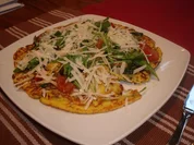 Low Carb Pfannkuchen mit Gemüse - Rezept