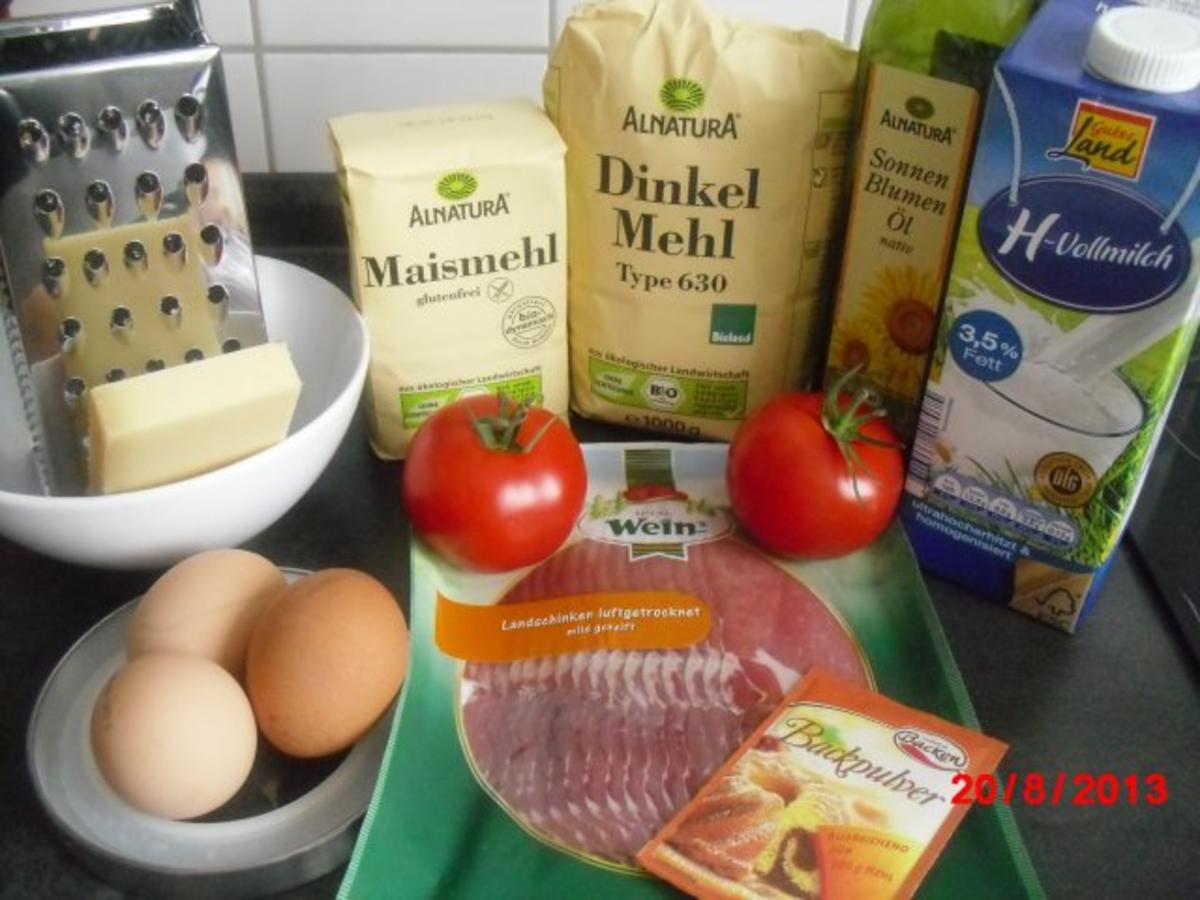 Schinken-Käse-Muffins - Rezept mit Bild - kochbar.de