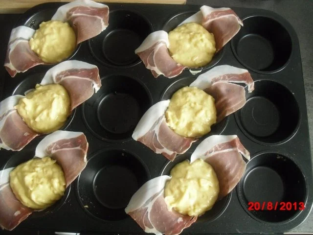 Rezept: Schinken-Käse-Muffins Bild Nr. 8 Schinken-Käse-Muffins - Rezept - Bild Nr. 8