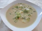 Kartoffel -Kohlsuppe mit Kresse - Rezept