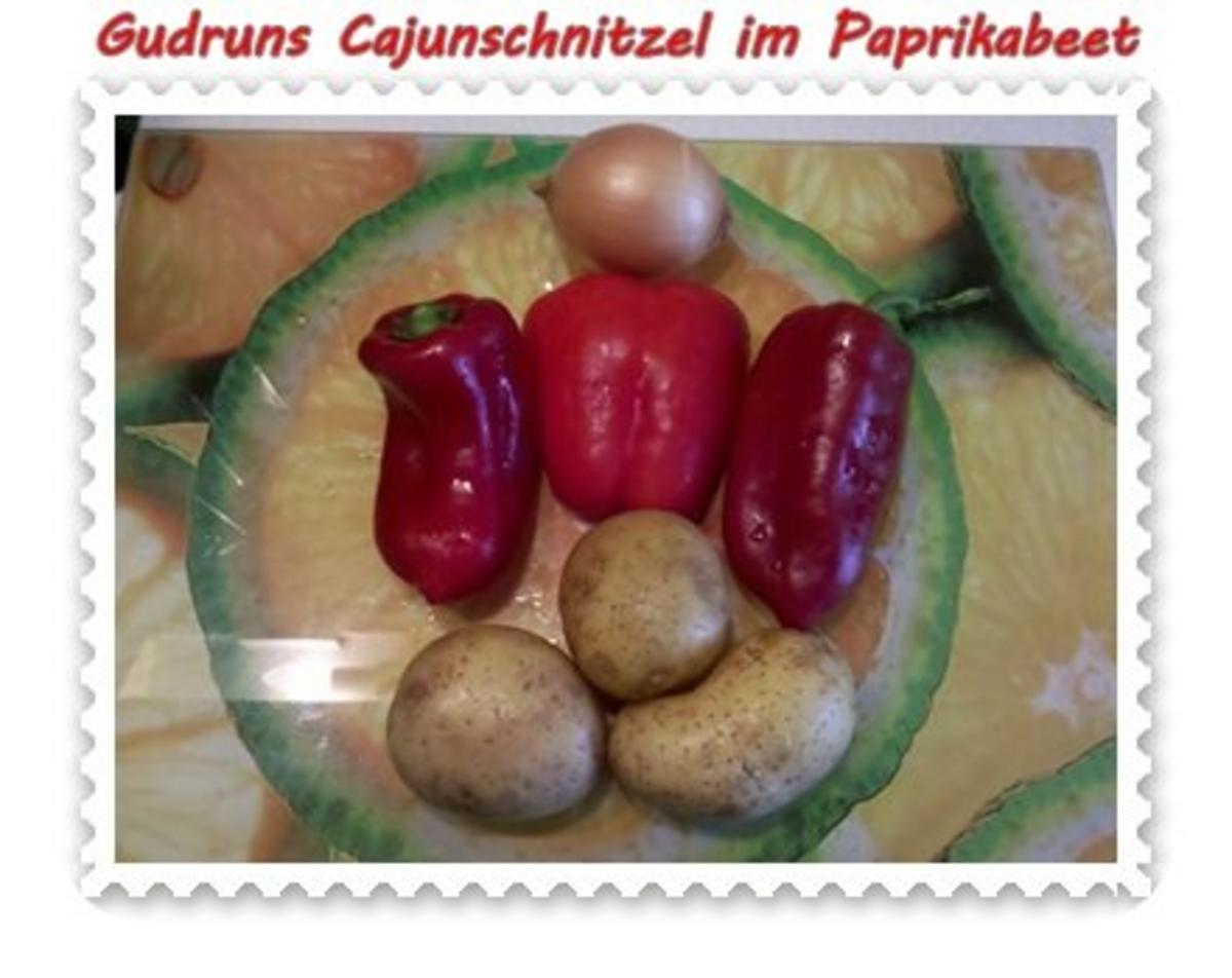 Fleisch: Cajun-Schnitzel im Paprika-Beet - Rezept - Bild Nr. 4