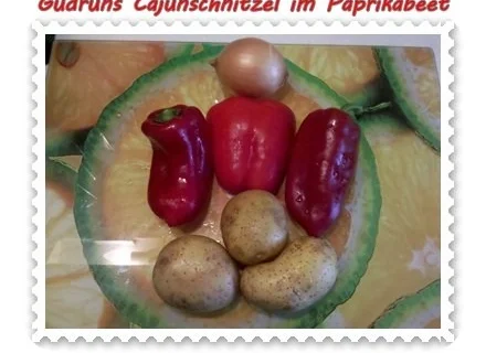 Fleisch: Cajun-Schnitzel im Paprika-Beet - Rezept - Bild Nr. 4