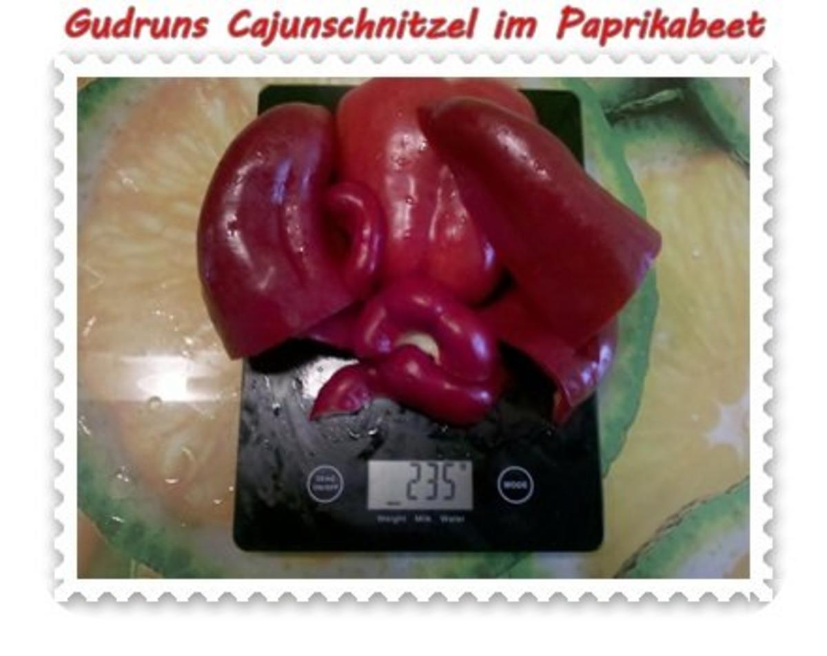 Fleisch: Cajun-Schnitzel im Paprika-Beet - Rezept - Bild Nr. 7