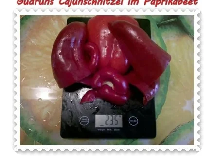 Fleisch: Cajun-Schnitzel im Paprika-Beet - Rezept - Bild Nr. 7