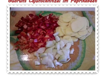 Fleisch: Cajun-Schnitzel im Paprika-Beet - Rezept - Bild Nr. 9