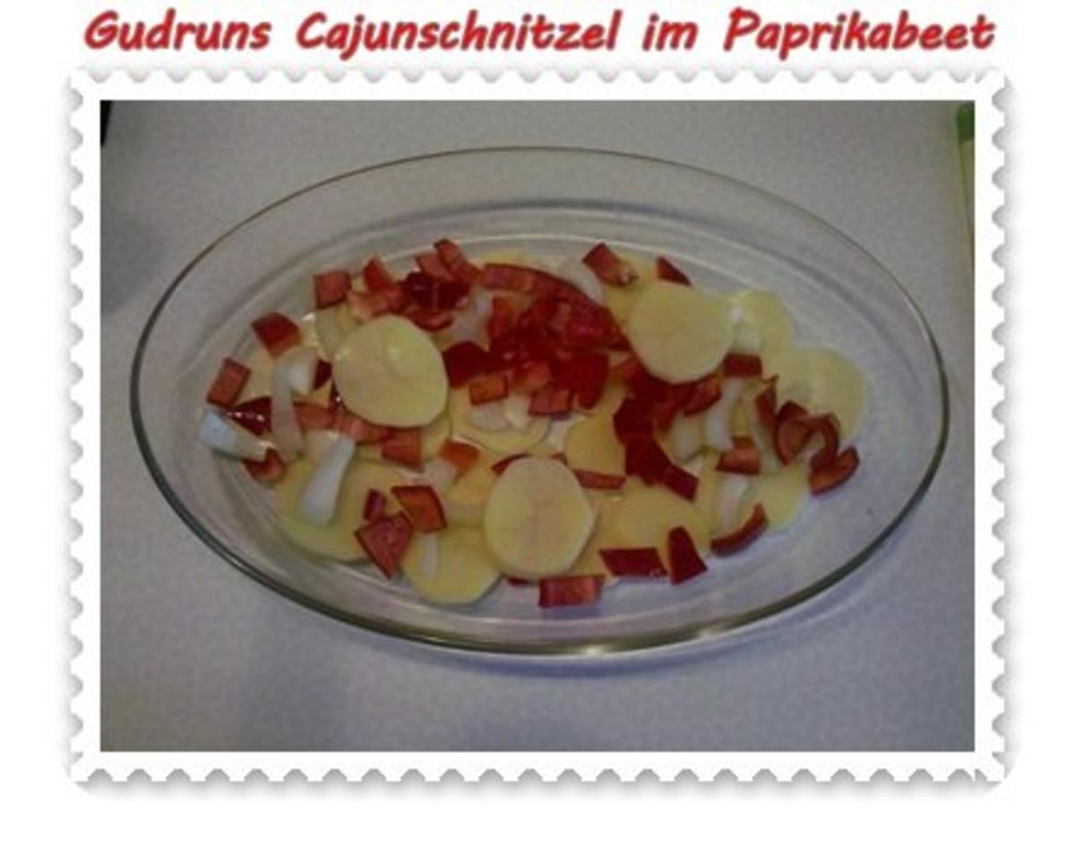 Fleisch: Cajun-Schnitzel im Paprika-Beet - Rezept - Bild Nr. 10