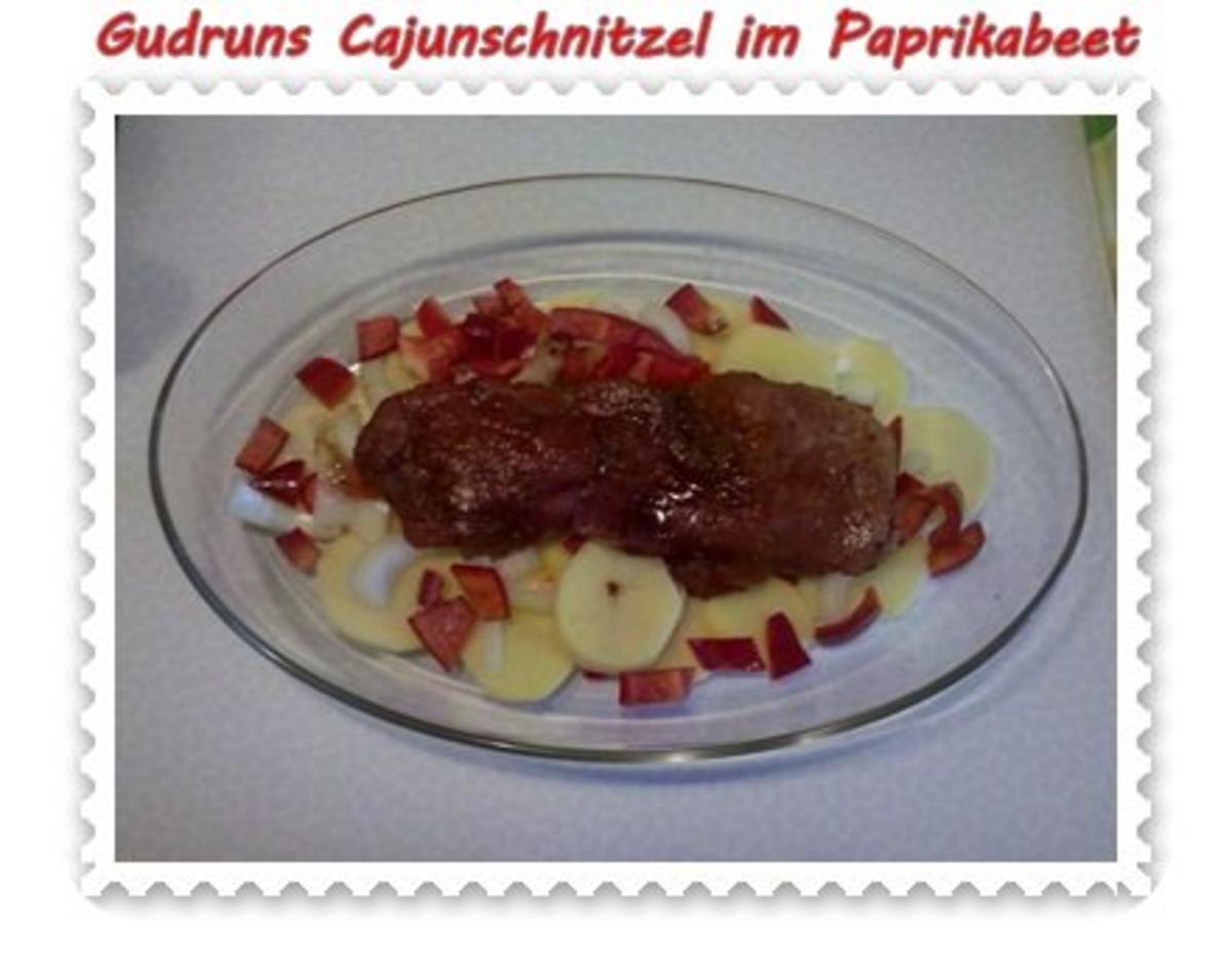 Fleisch: Cajun-Schnitzel im Paprika-Beet - Rezept - Bild Nr. 11