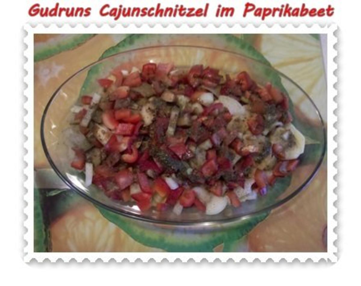 Fleisch: Cajun-Schnitzel im Paprika-Beet - Rezept - Bild Nr. 15