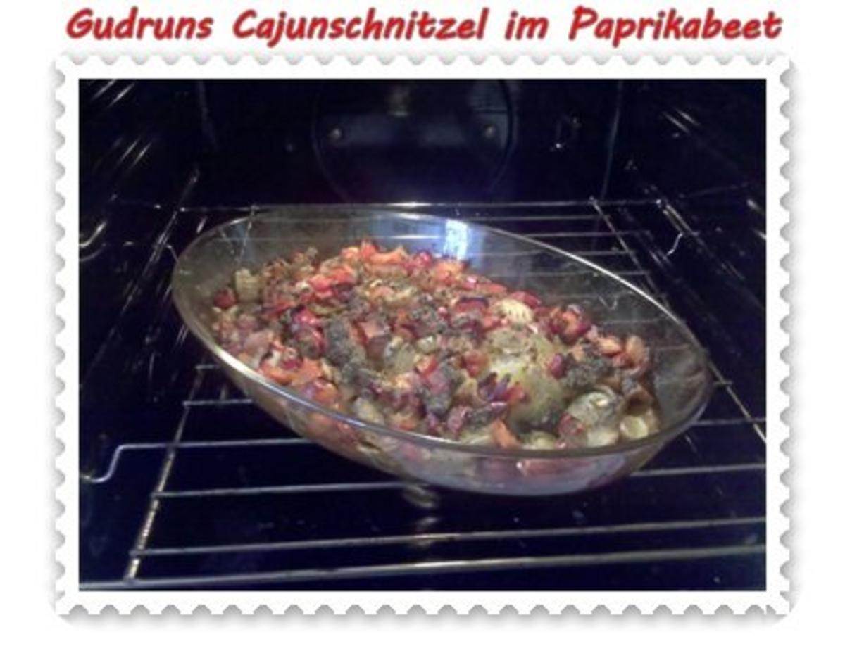 Fleisch: Cajun-Schnitzel im Paprika-Beet - Rezept - Bild Nr. 16