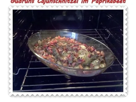 Fleisch: Cajun-Schnitzel im Paprika-Beet - Rezept - Bild Nr. 16