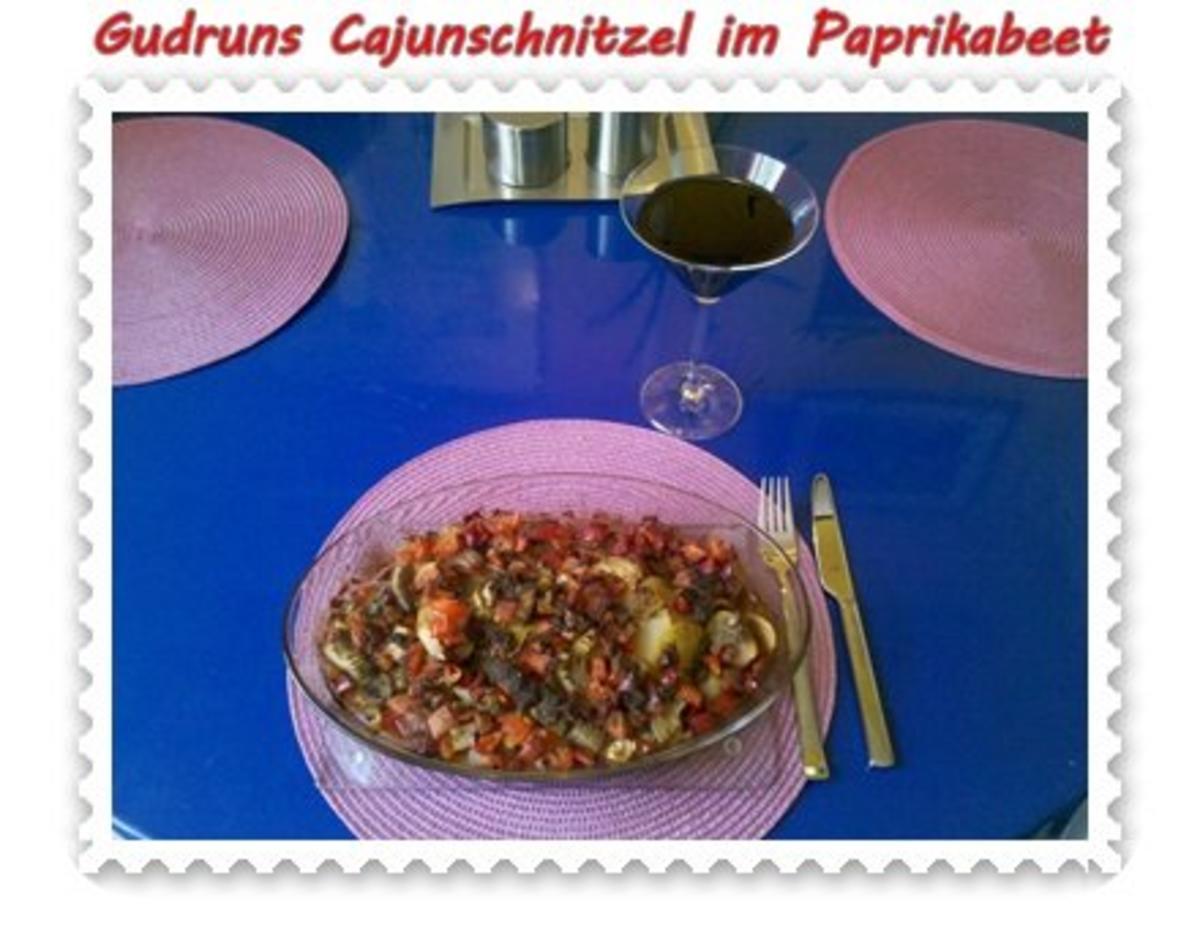 Fleisch: Cajun-Schnitzel im Paprika-Beet - Rezept - Bild Nr. 17