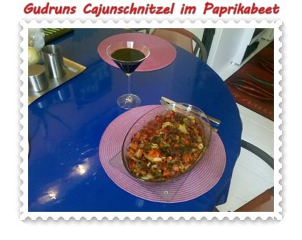 Fleisch: Cajun-Schnitzel im Paprika-Beet - Rezept - Bild Nr. 19