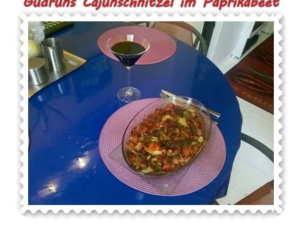 Fleisch: Cajun-Schnitzel im Paprika-Beet - Rezept - Bild Nr. 19