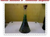 Öl: Basilikumöl mit Tasmanischen Bergpfeffer, Chili und Knobi - Rezept