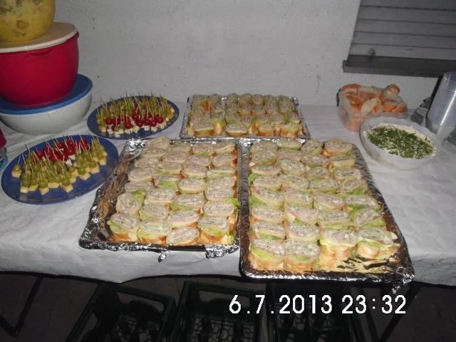 Käse-Schinken Häppchen - Rezept - Bild Nr. 2