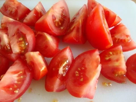 klare Tomatensuppe mit Reiseinlage - Rezept - Bild Nr. 5