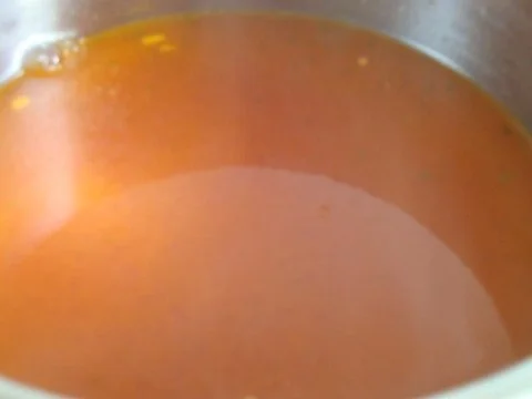 klare Tomatensuppe mit Reiseinlage - Rezept - Bild Nr. 11