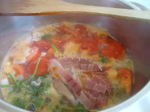 klare Tomatensuppe mit Reiseinlage - Rezept - Bild Nr. 9