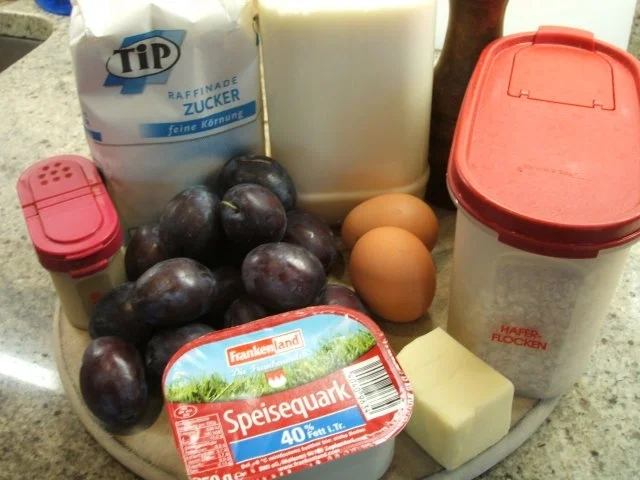 Auflauf: Haferflockenauflauf mit Zwetschgen - Rezept - Bild Nr. 2