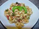 Pasta mit Tomaten-Hähnchen-Sugo - Rezept