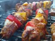 Gegrillte Putenspieße - Rezept