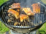 Gegrillte Schweinerippen & Mais - Rezept