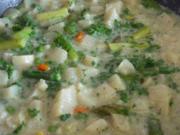 Suppen & Eintöpfe :  Kohlrabi – Spargel – Suppe - Rezept