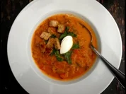 schnelle Zucchini-Tomaten-Suppe - Rezept