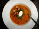 schnelle Zucchini-Tomaten-Suppe - Rezept