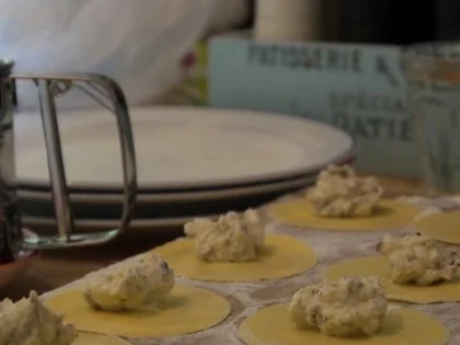 Rezept: Ravioli mit Ricotta-Pfifferlingsfüllung Bild Nr. 9 Ravioli mit Ricotta-Pfifferlingsfüllung - Rezept - Bild Nr. 9