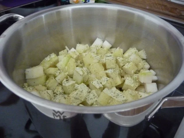 Beilage : Meine Bechamelsauce mit Kohlrabi - Rezept - Bild Nr. 6