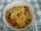 Fleischlos : Bunte Eiernudeln ... - Rezept