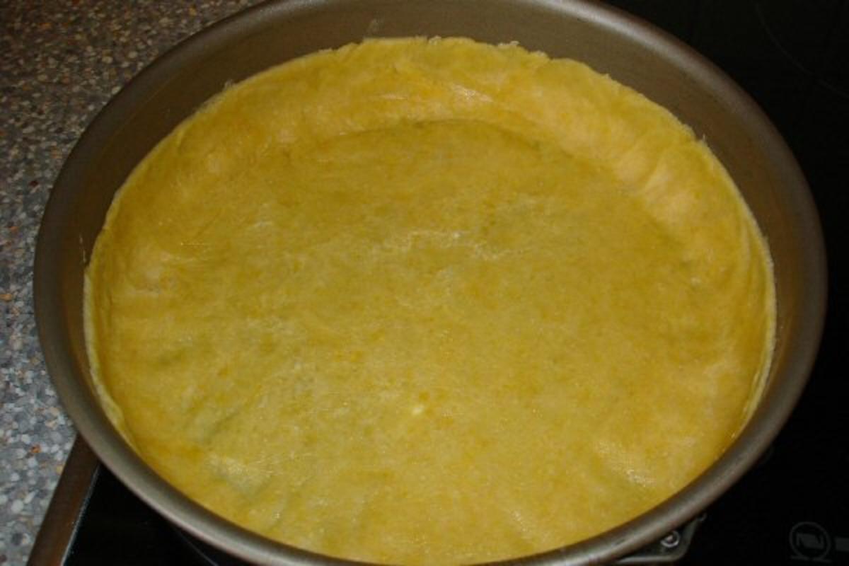 Mohnkuchen mit Schmandguss - Rezept
