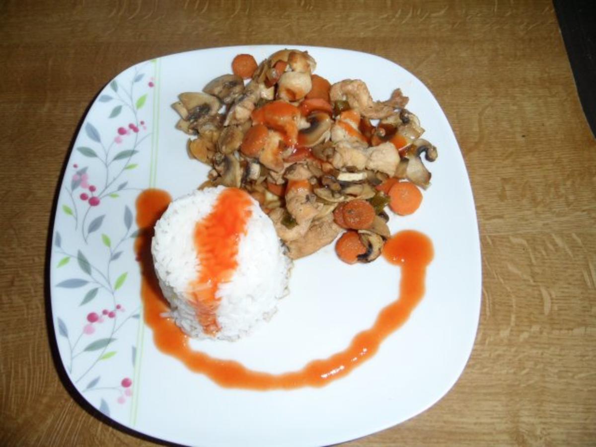 Asiatischer Geflügel-Champignon-Auflauf - Rezept - kochbar.de