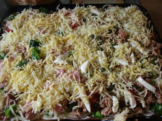 bunte Gemüse - Pizza - Rezept - Bild Nr. 13
