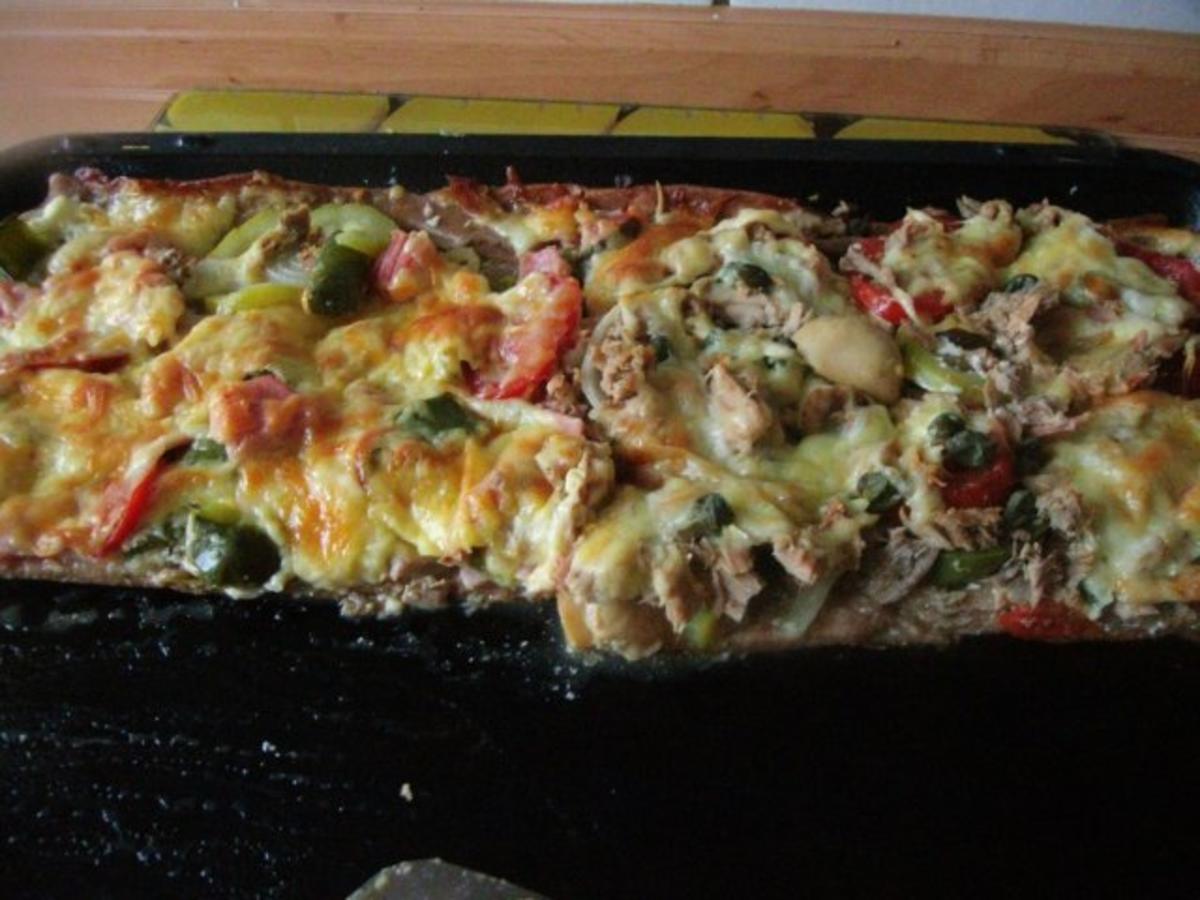 bunte Gemüse - Pizza - Rezept - Bild Nr. 3