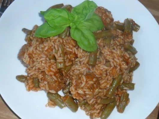 Heedfelder Bohnen - Reis - Pfännchen - Rezept - Bild Nr. 2