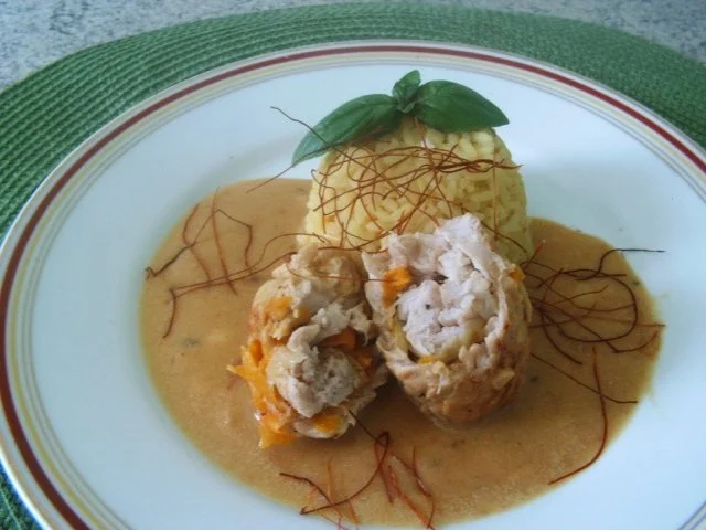 Asiatische Putenröllchen - Rezept