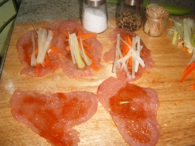 Asiatische Putenröllchen - Rezept - Bild Nr. 4