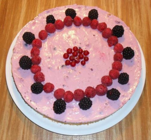 Rote Grütze - Torte - Rezept mit Bild - kochbar.de