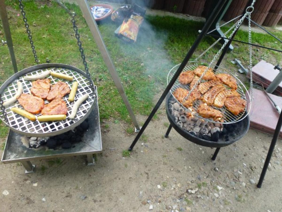 Ein Bulgursalat zu gegrilltem und ein Dessert für hinterher - Rezept - Bild Nr. 2